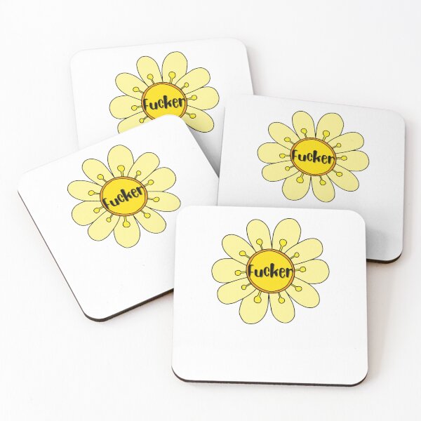 Item preview, Delicate Fucking Flowers - Yellow Fucker Flower designed and sold by The Misadventures of Jo.