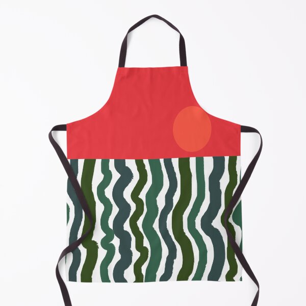 Item preview, Green and White Vertical Striped Pattern designed and sold by Deutschic.