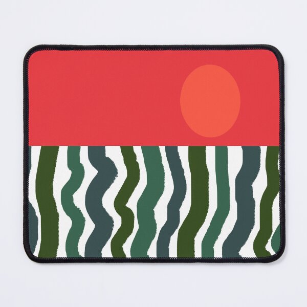 Item preview, Green and White Vertical Striped Pattern designed and sold by Deutschic.