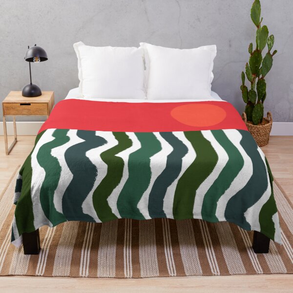 Item preview, Green and White Vertical Striped Pattern designed and sold by Deutschic.