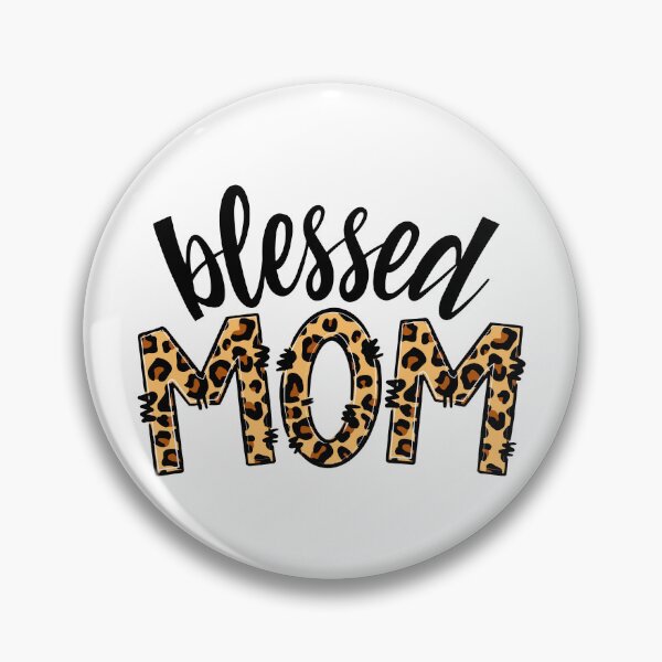 Item preview, Blessed Mom Leopard Print designed and sold by ChelleCreate.