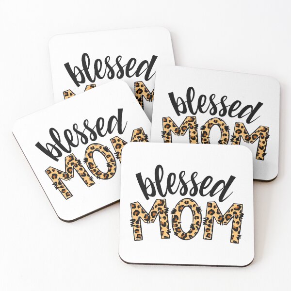 Item preview, Blessed Mom Leopard Print designed and sold by ChelleCreate.