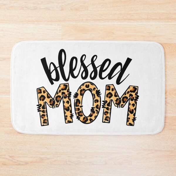 Item preview, Blessed Mom Leopard Print designed and sold by ChelleCreate.