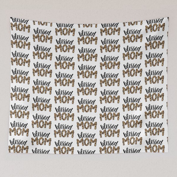 Item preview, Blessed Mom Leopard Print designed and sold by ChelleCreate.