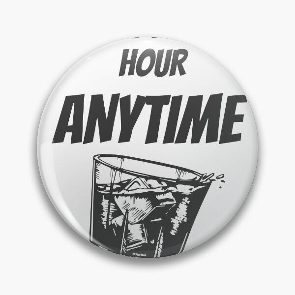 Item preview,  Funny Isn't Happy Hour Anytime, Sarcastic MegaPint Classic Design T-Shirt designed and sold by issam-lahlou.