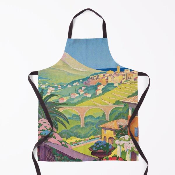 Item preview, 1930 Vence Travel Poster  designed and sold by SuperMerchMan.