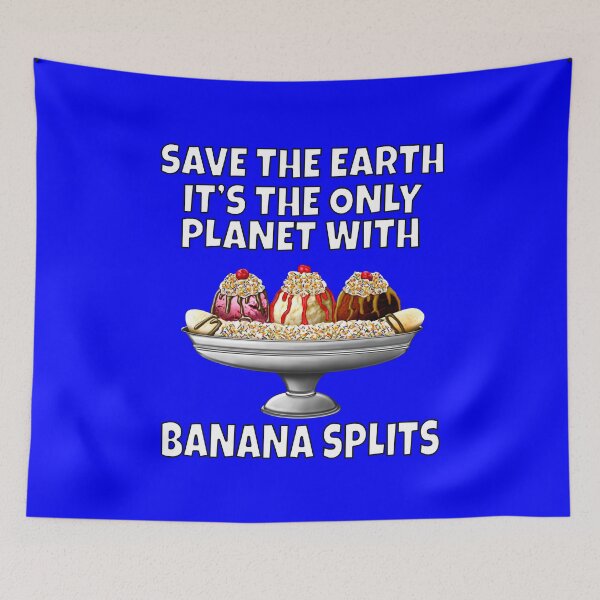 Item preview, Ice Cream Sundae Save The Earth It's The Only Planet With Banana Splits designed and sold by fantasticdesign.