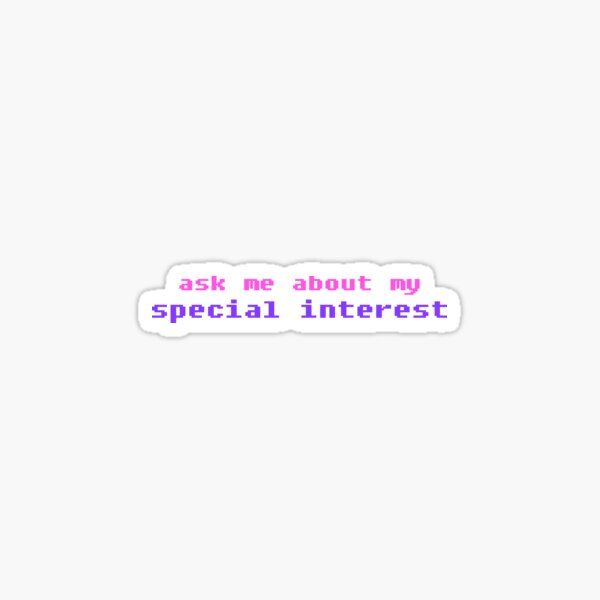 Item preview, Special interest (Pink and Lilac) designed and sold by kricketsdesigns.