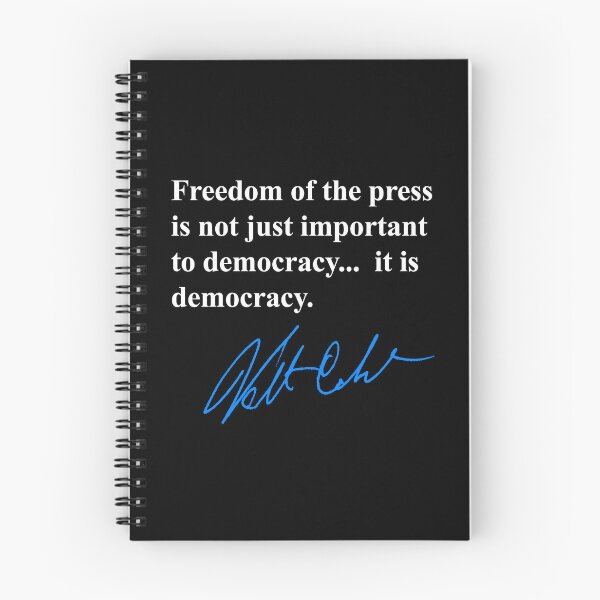 Item preview, Freedom of the press is not just important to democracy, it is democracy. 4 designed and sold by Thelittlelord.