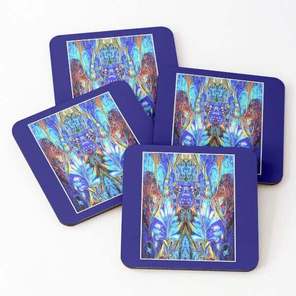 Item preview, ANCIENT DEITY; Abstract Psychedelic Print designed and sold by posterbobs.