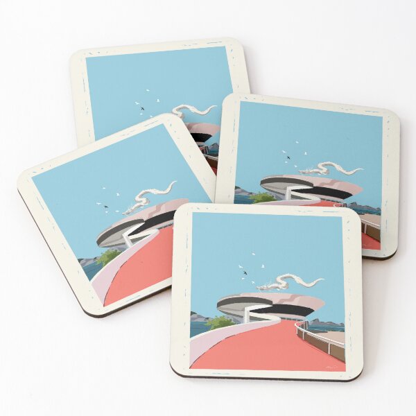 Item preview, Vandalized with Care - Oscar Niemeyer designed and sold by aminmojo.
