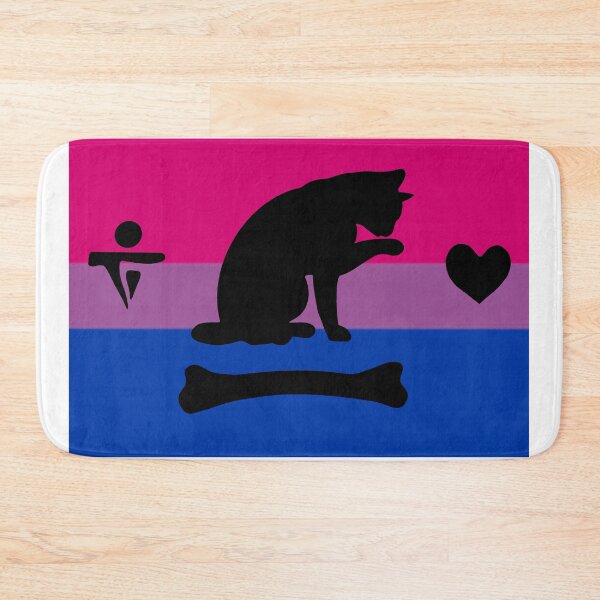 Item preview, Pirate pride flag bisexual bi Bonnet designed and sold by Theoldgirl900.