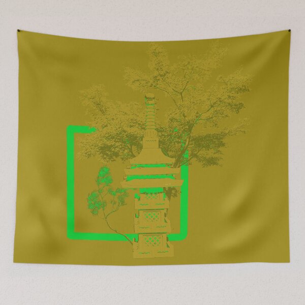 Item preview, Tall Pagoda 6 designed and sold by flowerlibrary.
