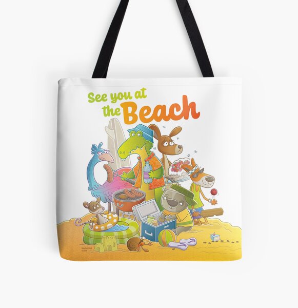 Crazy Cricket Lady Large Beach Tote Bag Funny Shopper Shoulder 
