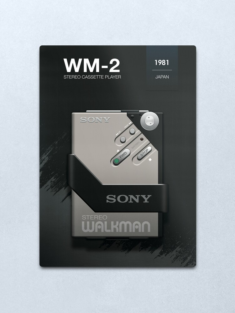 Sony Walkman - WM-2 | Metal Print