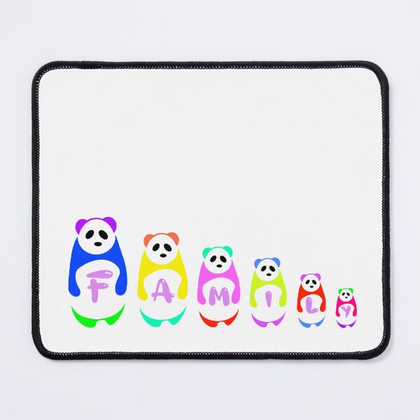 Item preview, Bear family - Russian doll - nesting doll - panda bears designed and sold by BlueVanCreative.