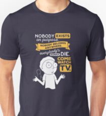 Nobody Exists on Purpose Slim Fit T-Shirt