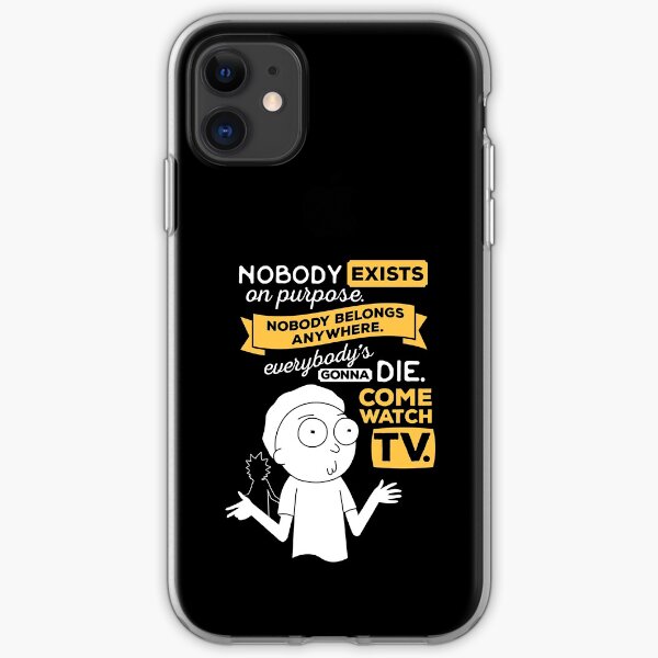 Nobody Exists on Purpose iPhone Soft Case