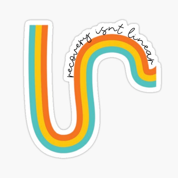 Item preview, Recovery Isn't Linear designed and sold by SelfLoveeClubb.
