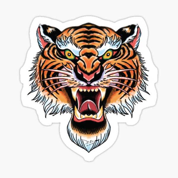 Royal Bengal Tiger sticker Sticker