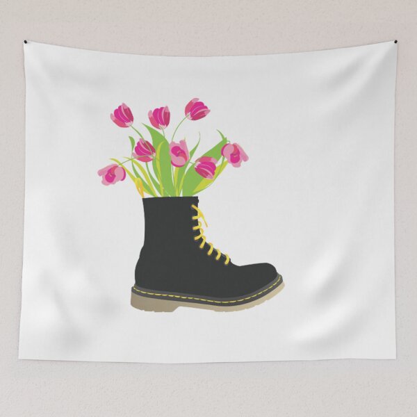 Item preview, flowers growing from boot designed and sold by khadijat297.