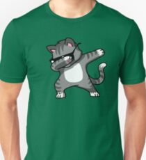 Dabbing Cat Funny Hip Hop T-shirt Unisex T-Shirt