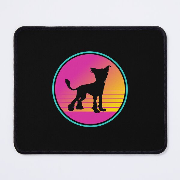 Item preview, Copy of Retro Summer Beach 80s Chinese Crested Dog Gift designed and sold by Guarddogdrive.
