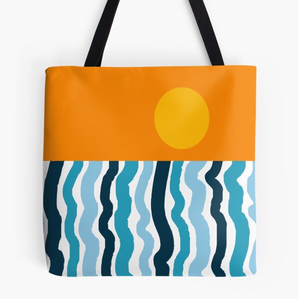 Item preview, Blue and White Vertical Striped Pattern designed and sold by Deutschic.