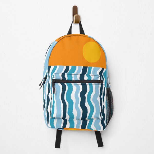 Item preview, Blue and White Vertical Striped Pattern designed and sold by Deutschic.