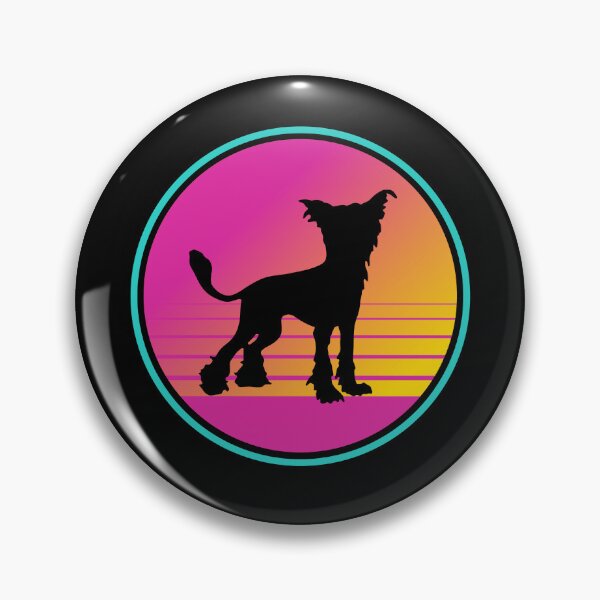 Item preview, Copy of Retro Summer Beach 80s Chinese Crested Dog Gift  designed and sold by Guarddogdrive.
