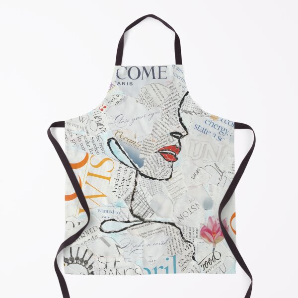 Item preview, Fine Art Print Woman Silhouette Collage ¨Positive Vibes Only¨ designed and sold by Artsymirveras.