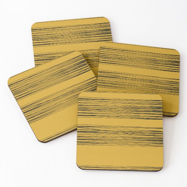 Item preview, Scribble - horizontal gold designed and sold by DumplingCo.