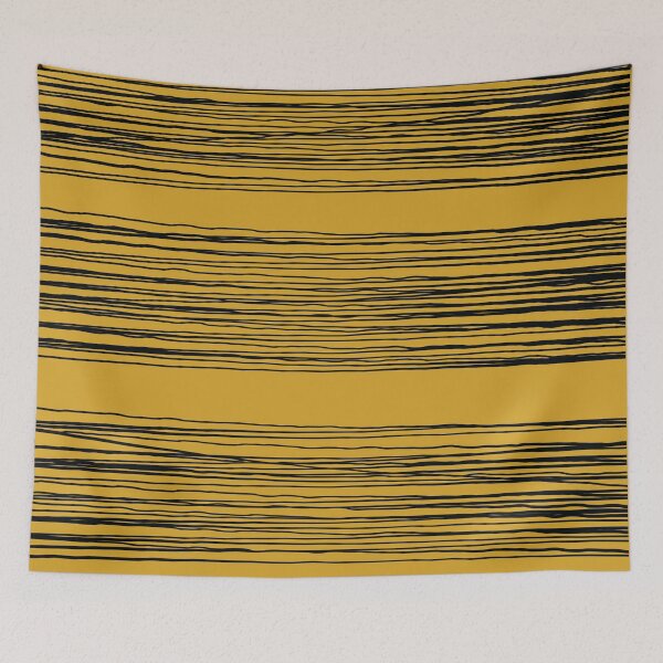 Item preview, Scribble - horizontal gold designed and sold by DumplingCo.