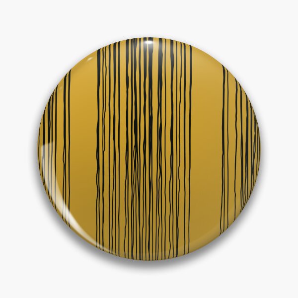 Item preview, Scribble - vertical gold designed and sold by DumplingCo.