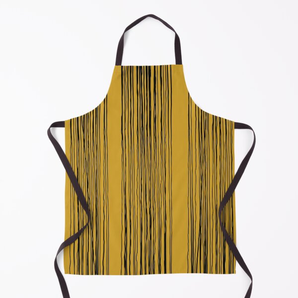 Item preview, Scribble - vertical gold designed and sold by DumplingCo.