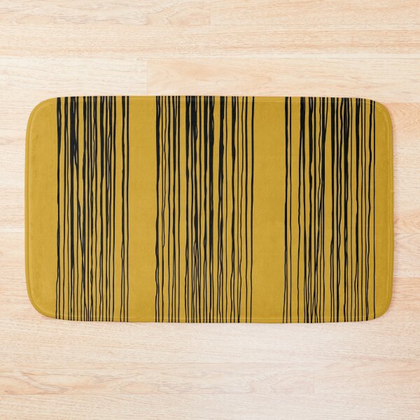 Item preview, Scribble - vertical gold designed and sold by DumplingCo.