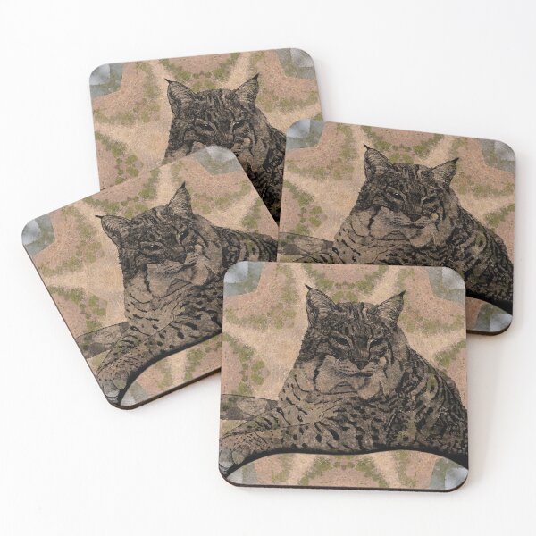 Item preview, Peaceful Bobcat designed and sold by Megan Noel Opava.