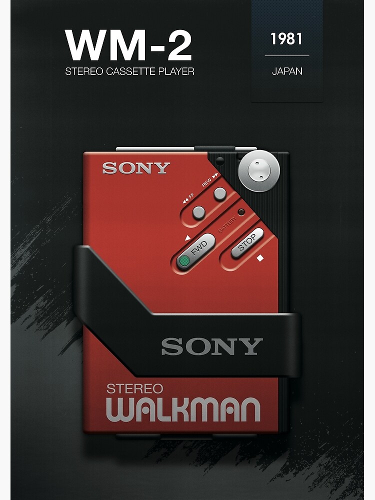 販売品 SONY WALKMAN WM-2 カセットウォークマン 黒 整備済