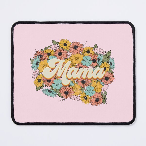 Item preview, Retro Flowerchild Mama  designed and sold by simplife-art.