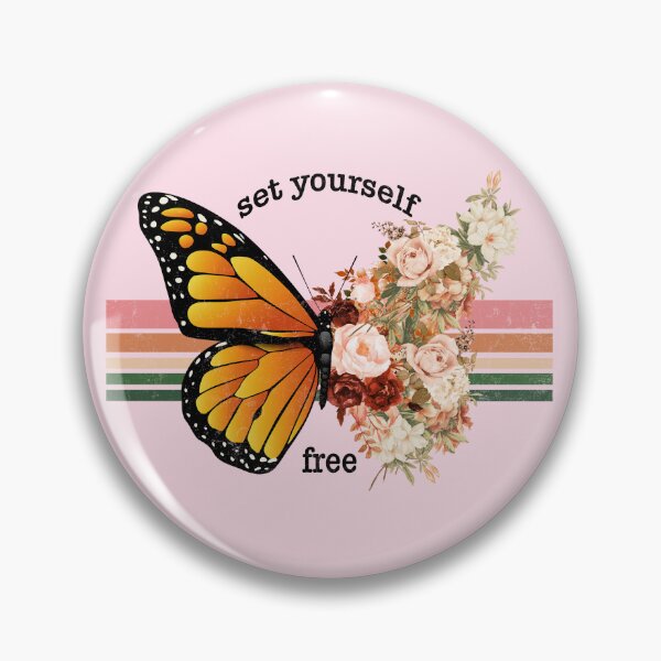Item preview, Set Yourself Free Retro  designed and sold by simplife-art.