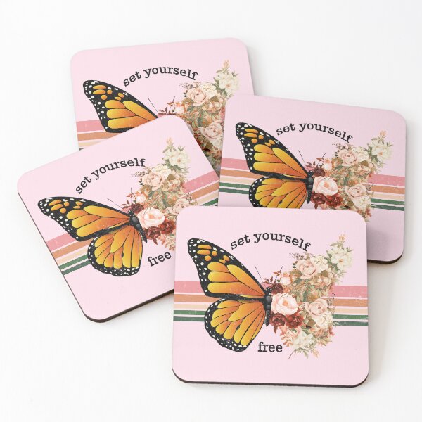 Item preview, Set Yourself Free Retro  designed and sold by simplife-art.