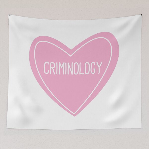 Item preview, Criminology Heart designed and sold by teesaurus.