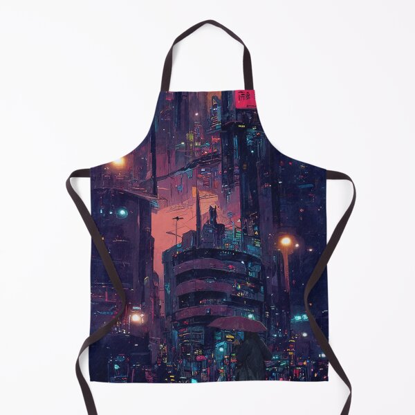 Item preview, Cyberpunk City at Night designed and sold by SeanSmylie.