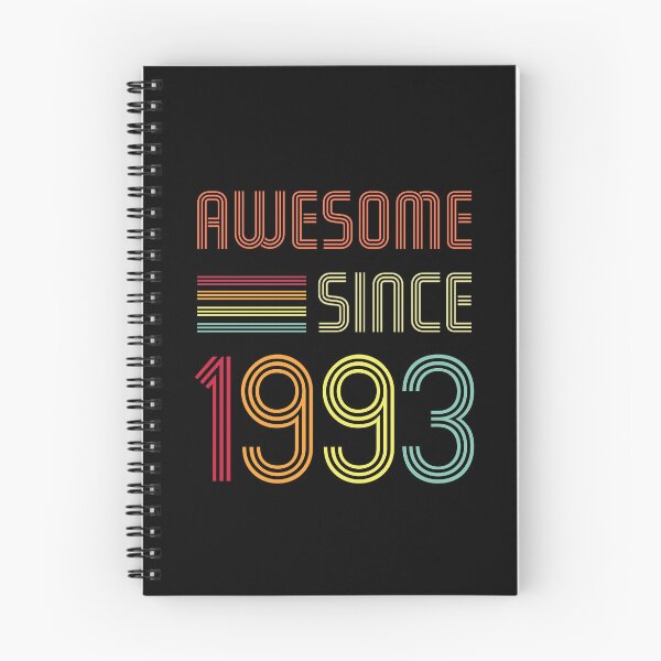 Item preview, Awesome Since 93 29 years old Birthday Retro designed and sold by Mansn.
