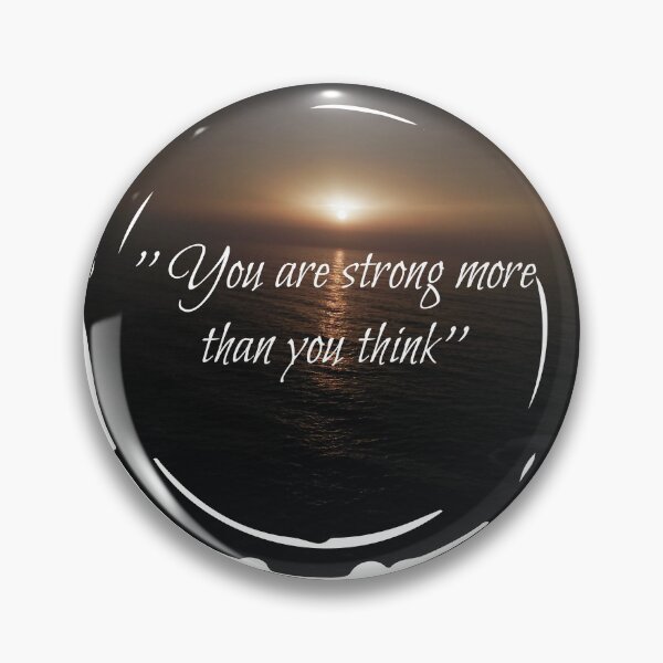 Item preview, you are strong more than you think inspirational sunset quotes  designed and sold by HBWOLFARTS.