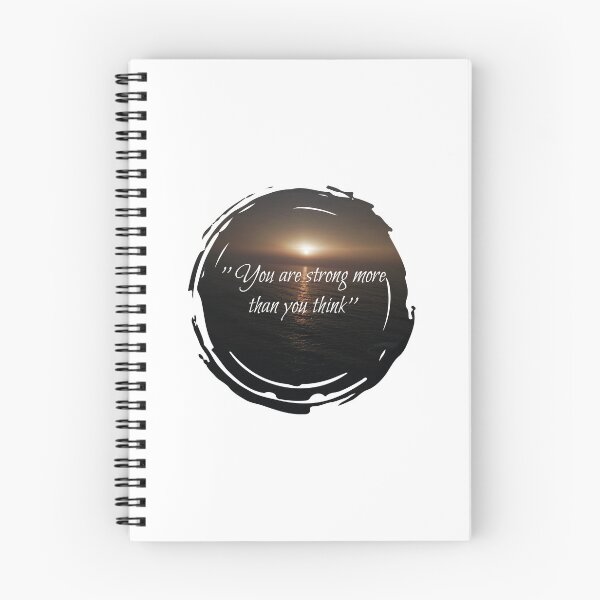 Item preview, you are strong more than you think inspirational sunset quotes  designed and sold by HBWOLFARTS.