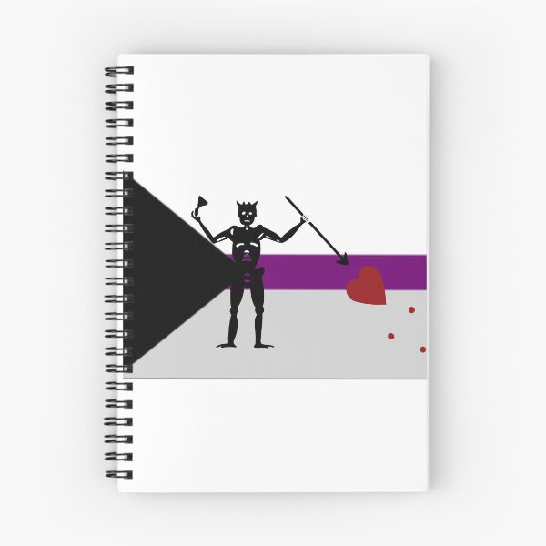 Item preview, Pirate pride flag demisexual Blackbeard designed and sold by Theoldgirl900.
