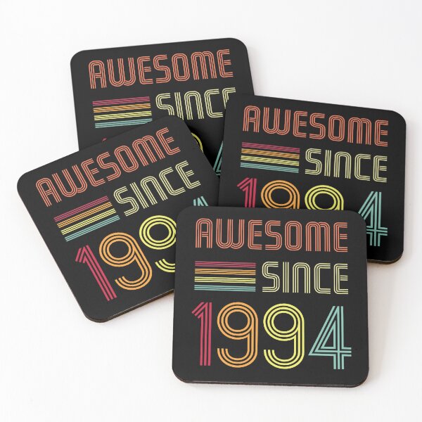 Item preview, Awesome Since 1994 28 years old Birthday Retro designed and sold by Mansn.