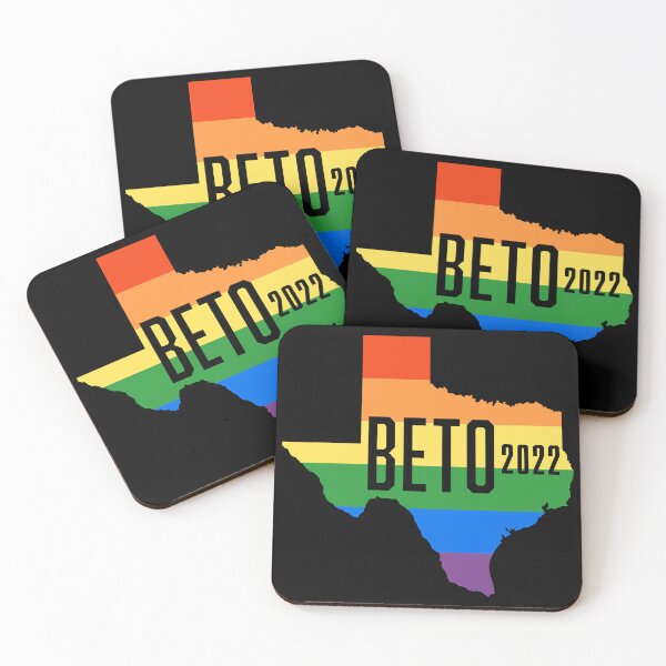 Item preview, Beto O'Rourke 2022 LGBTQ / LGBT Rainbow Flag: Beto Orourke For Texas Governor designed and sold by YikesForever.