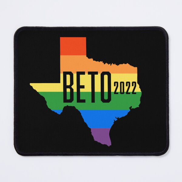 Item preview, Beto O'Rourke 2022 LGBTQ / LGBT Rainbow Flag: Beto Orourke For Texas Governor designed and sold by YikesForever.